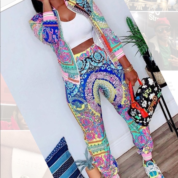 boutique Tops - Very beautiful 2 piece track suit......